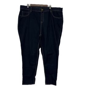 Venezia Women’s Jeans Size 28 Dark Wash Blue Denim Classic Casual Plus Size Jean
